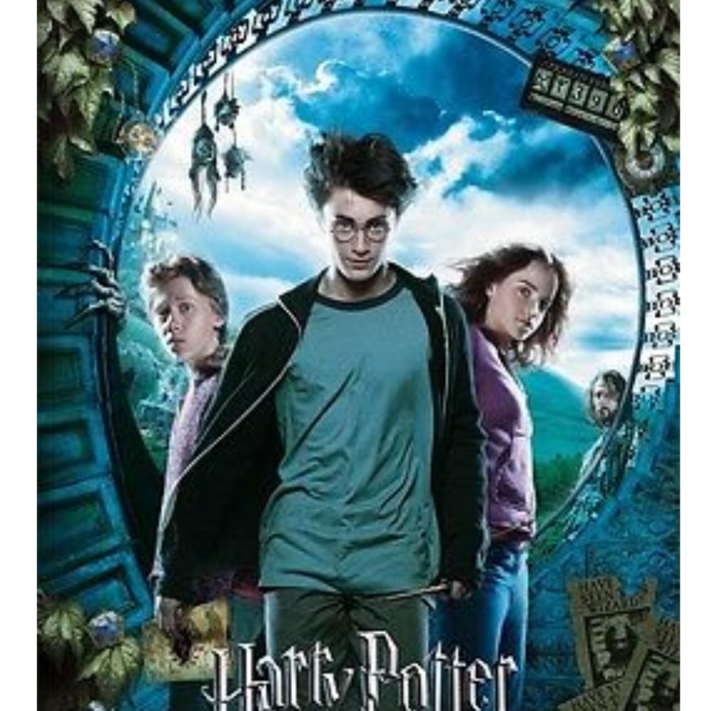 NWT Harry Potter Prisoner Of Azkaban Wall Poster Rare Japanese Issue